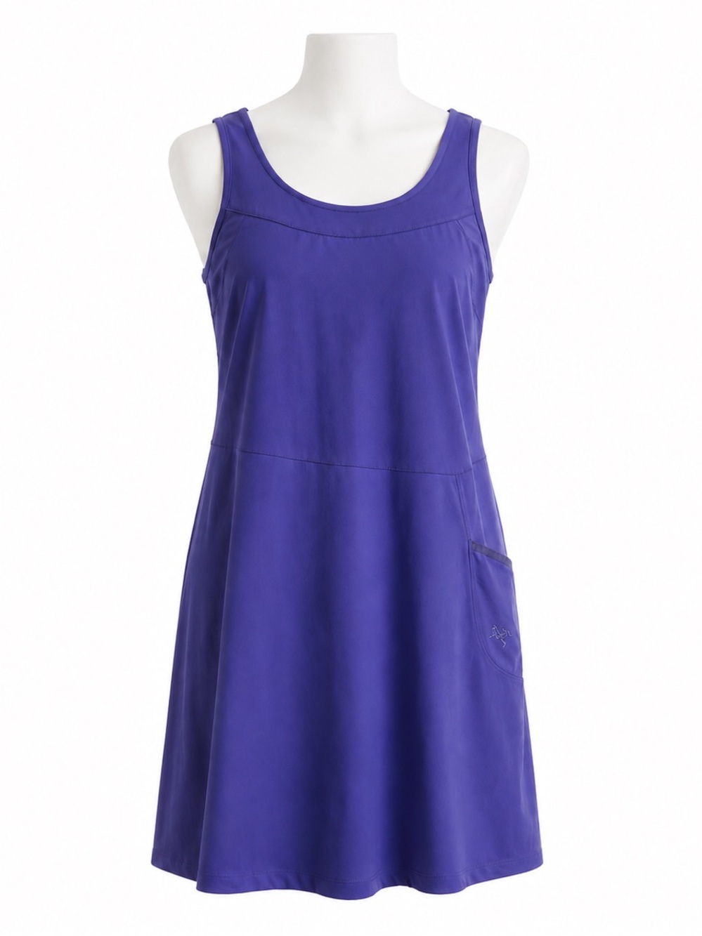 Size L Arc’teryx Corbela Dress Purple Sleeveless Hiking Travel Stretch